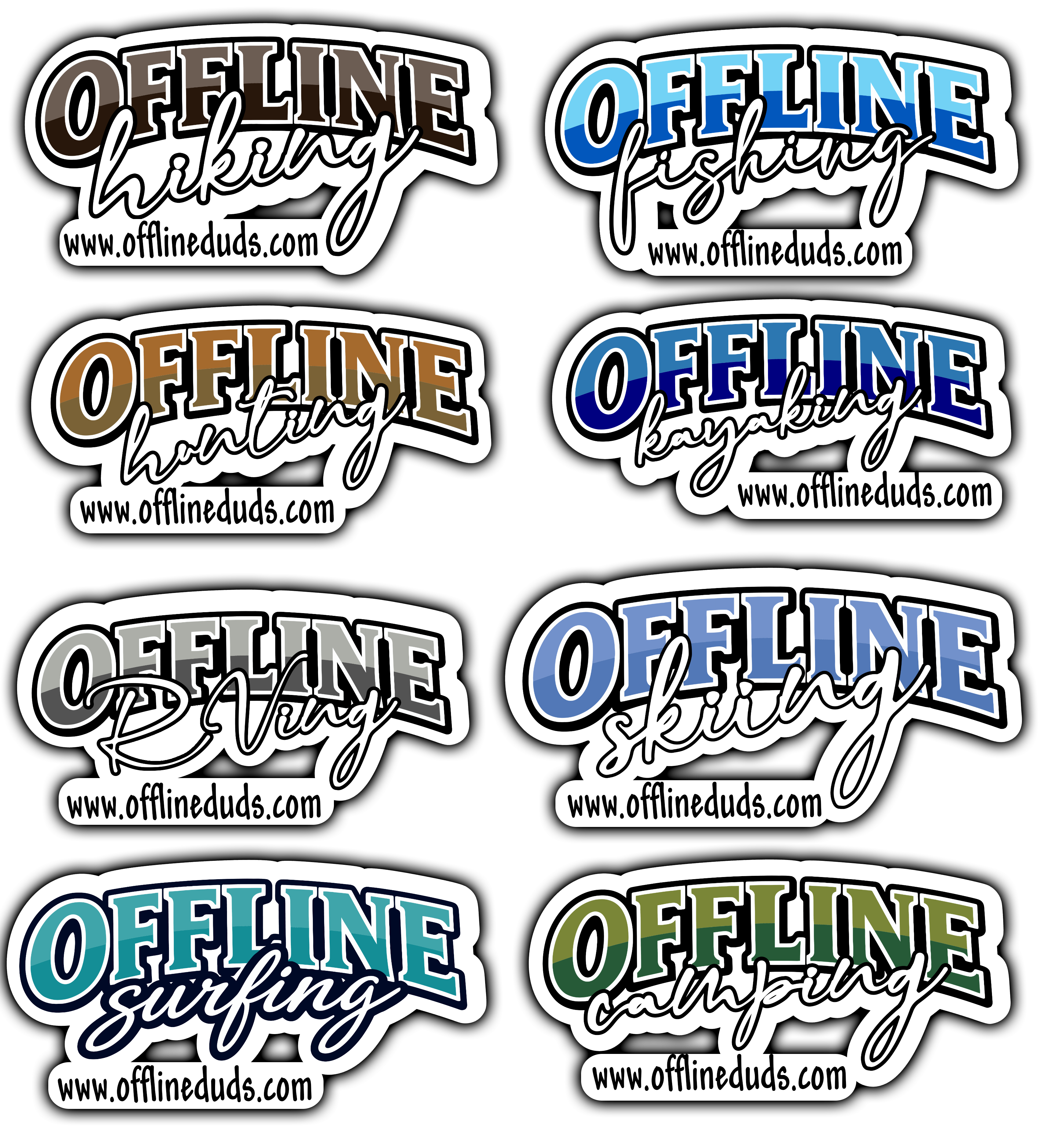 OFFLINE Apparel Decal Pack