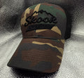 Skook Original ii Camo 3D Puff Embroidered Trucker Hat