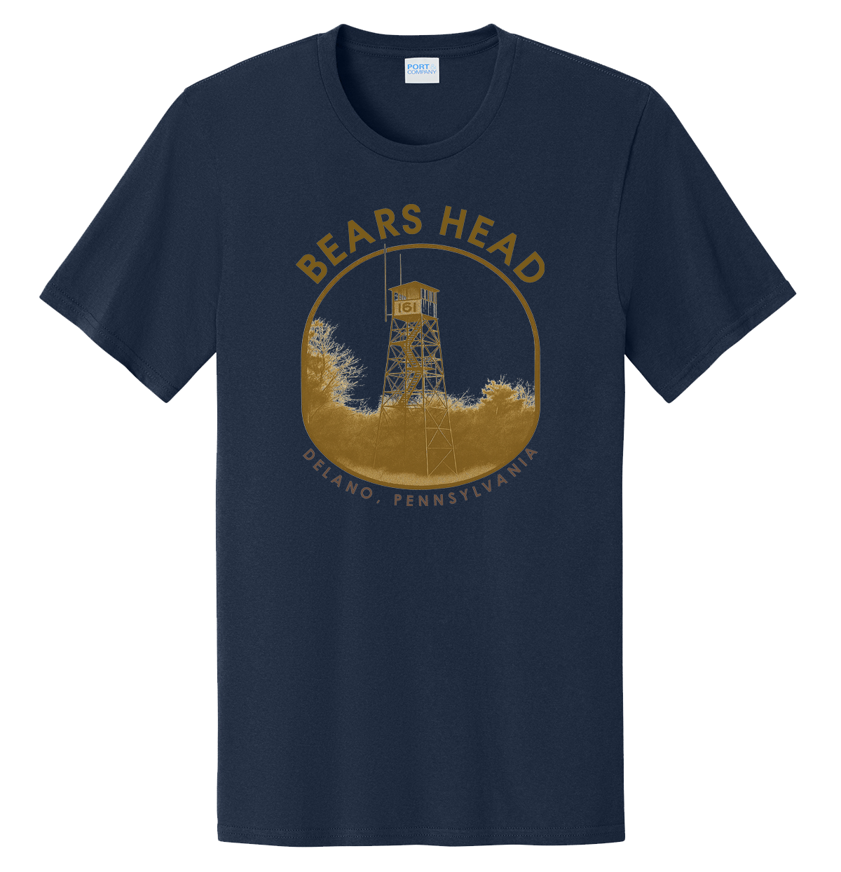 Bears Head - Delano PA Tshirt