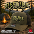 OFFLINE Apparel Richardson 112 Snapback Trucker Hats