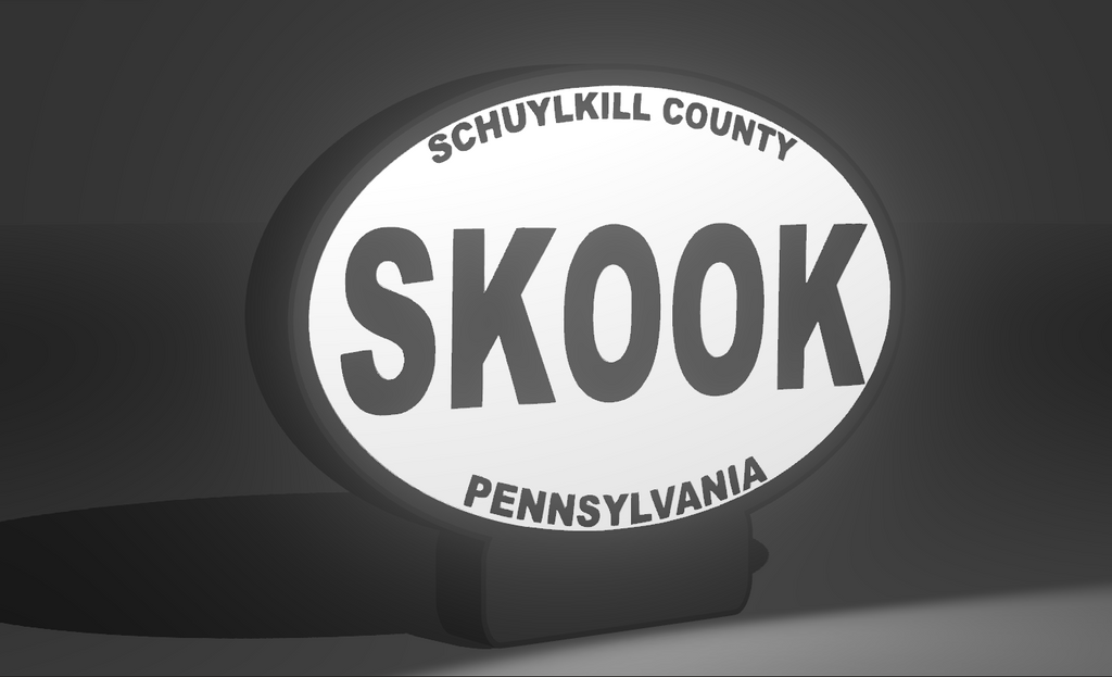 SKOOK Oval 3D Lightbox