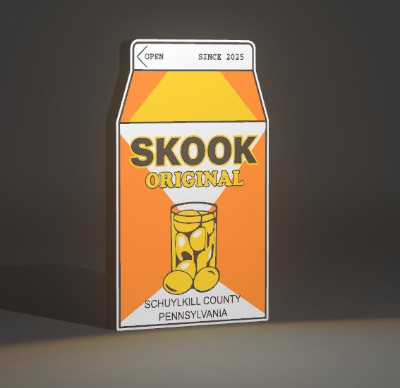 Skook Juice 3D Lightbox