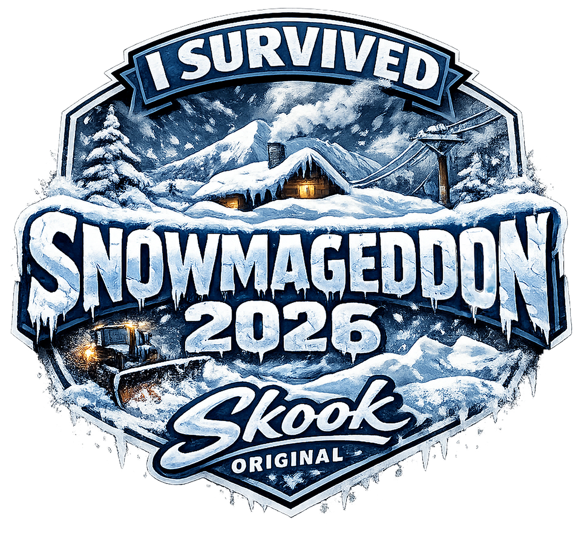 Snowmageddon 2026 Sticker