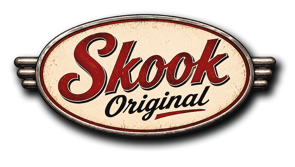 Vintage Skook Original Decal
