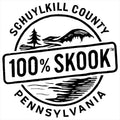100% Skook Decal