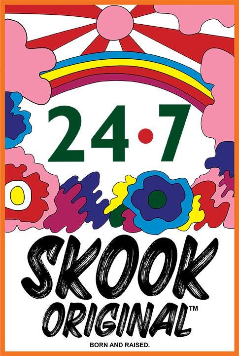 Skook Original Lunch Decal