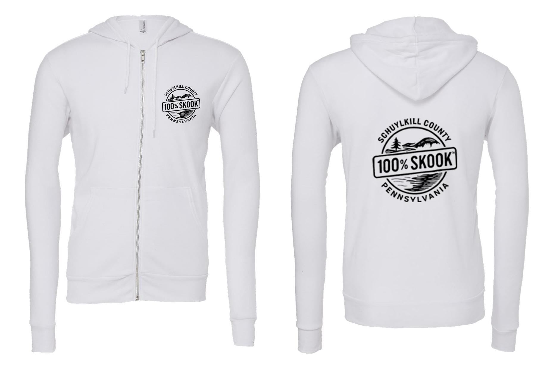 100% Skook Full Zip Hoodie