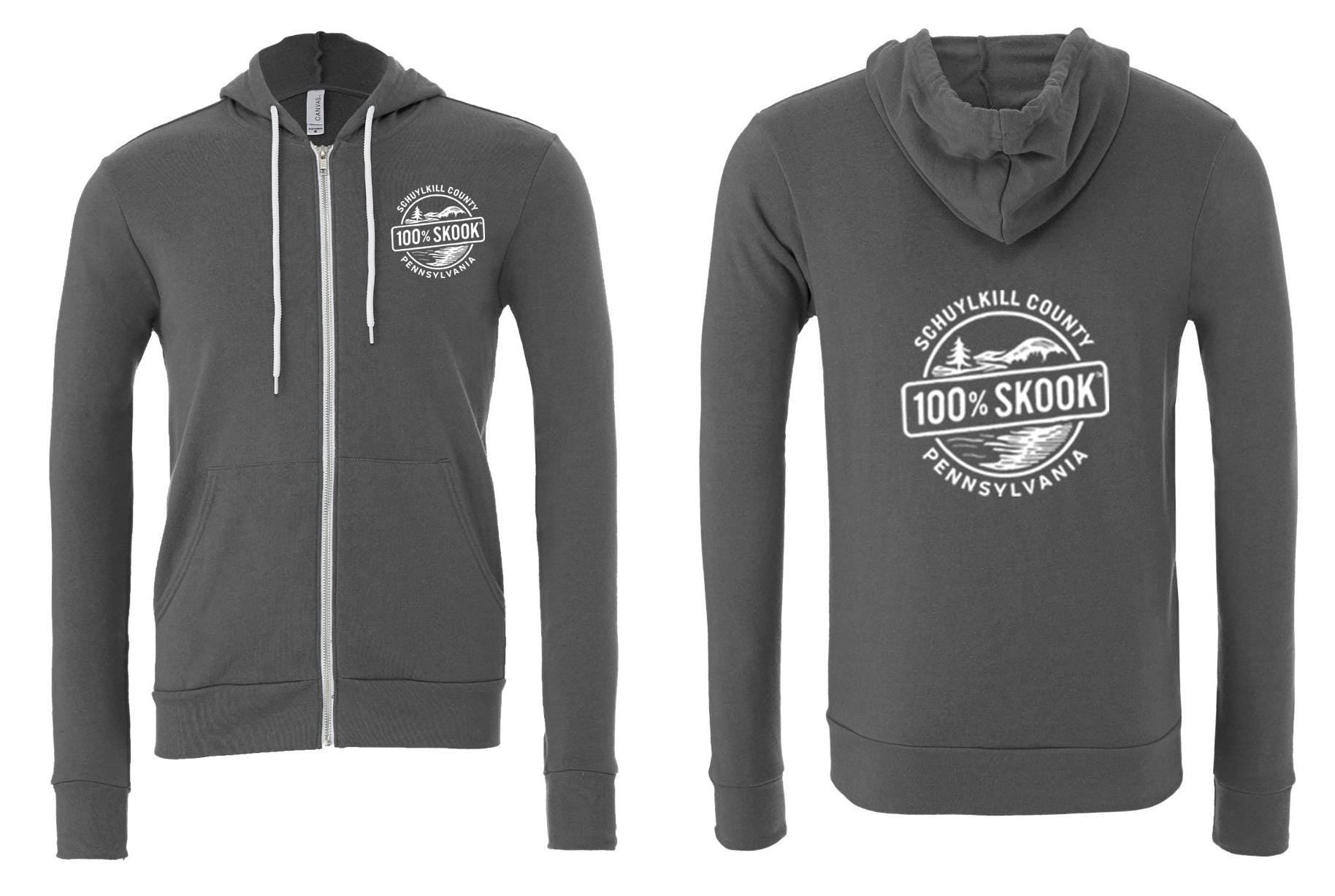 100% Skook Full Zip Hoodie