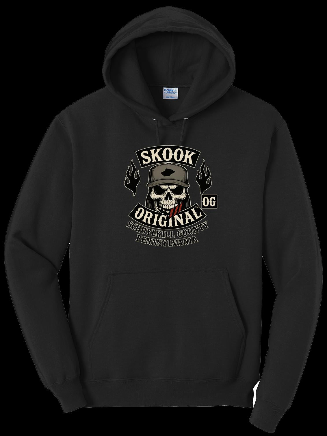 Skook Original Skull Rocker Pullover Hoodie