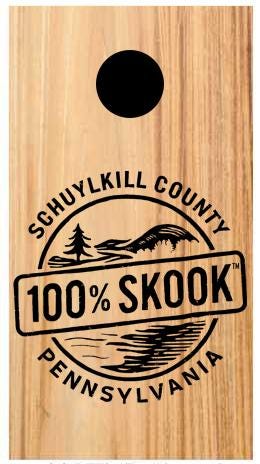 Skook Original Premium Solid Wood Cornhole Boards