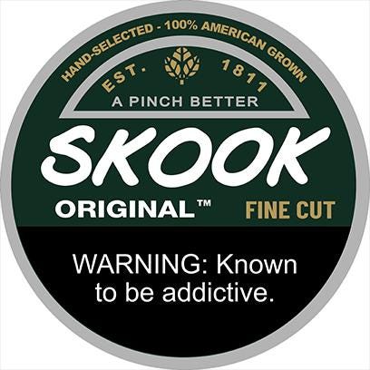 Skook Original Chew Decal