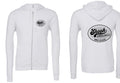 Skook Original Single Color Graphic Full Zip Hoodie