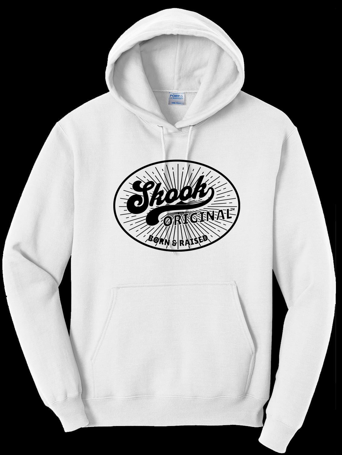 Skook Original Single Color Graphic Pullover Hoodie