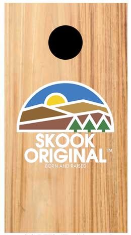 Skook Original Premium Solid Wood Cornhole Boards