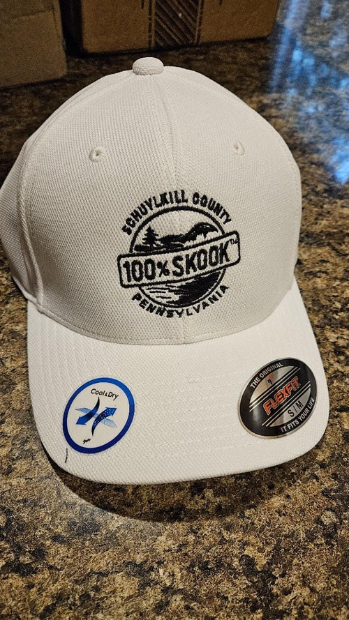 100% Skook Embroidered Flexfit Hat 6597