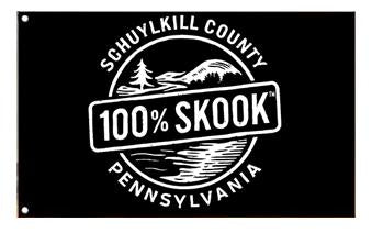 100% Skook Custom 3x5 Flag