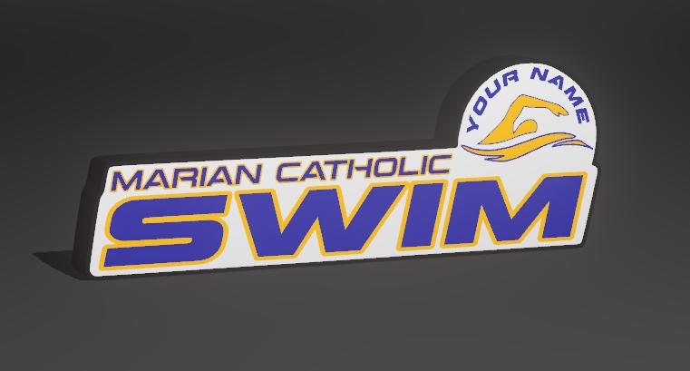 Custom Local Highschool Sports Lightboxes